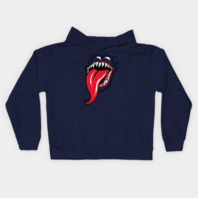 Rolling Venom Kids Hoodie by Hislla